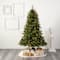 7ft. Pre-Lit Wellington Spruce Artificial Christmas Tree, Clear LED Lights